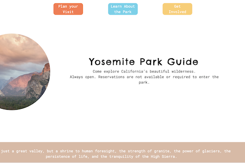 Guide to Yosemite screenshot